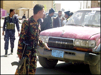 Yemen'de güvenlik güçleri (Arşiv)