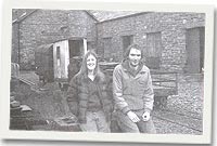 Maia Conran a Dyfrig Peris