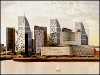 Plans for Wirral's Three Graces