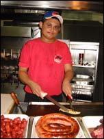 Đầu bếp quán thịt nướng