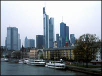 Frankfurt, o coração financeiro da Europa