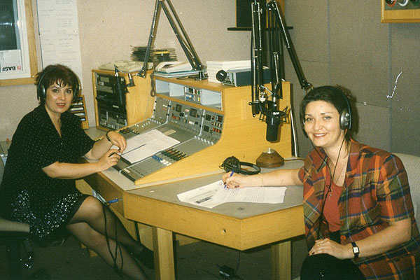 (од лево) Жанета Скерлев и Билјана Георгиевска