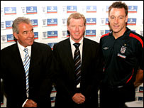 Ông McClaren, ông Venables và cầu thủ Terry