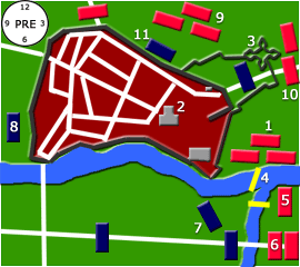Map of the Batlle of Worcester