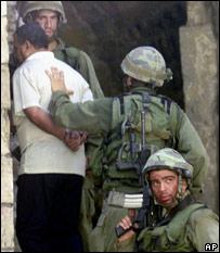 Palestinec coby živý štít