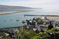 Edrych i lawr dros Bermo