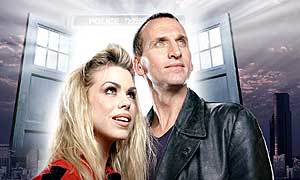 Billie Piper and Christopher Eccleston