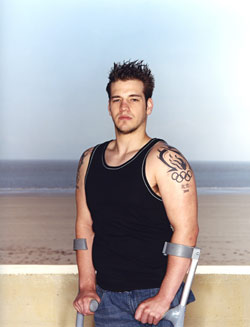 Paralympian Nathan Stephens by Bettina von Zwehl