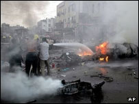 Shpërthime në Irak