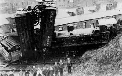 Derailment at Skinningrove mine