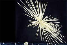 Image: B of the Bang, Thomas Heatherwick's sculpture to commemorate the Commonwealth Games in Manchester