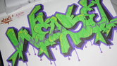 'Weasel' graff...