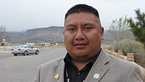 Steven Concho, Tourism Manager at the Reservation of Acoma