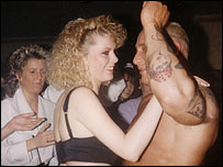 Madison clubber Lisa with a Chippendale