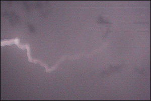 Lightning near Southwold