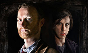 Mark Gatiss and Lee Ingleby in Crooked House (image: Tiger Aspect/Ed Miller)