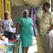 Inside a hospital in Cape Coast, Ghana
