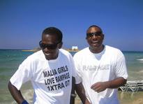 Tee and Mike in Malia