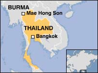 थाईलैंड में कयान समुदाय का ठिकाना