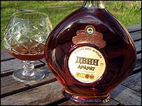 Brandy značky Ararat