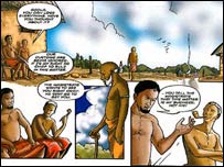 Komiksová knížka o Mandelově životě