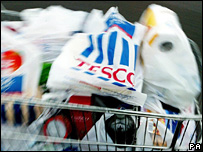 Tesco trolley