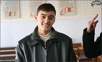 یکی از بچه های دانشجو 
