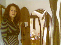 Maxine Spooner at Tickled Pink in Lavenham