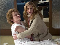 A atriz Sarah Michelle Gellar, em cena do filme 'The Grudge'