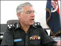لاہور کے سٹی پولیس چیف پرویز راٹھور