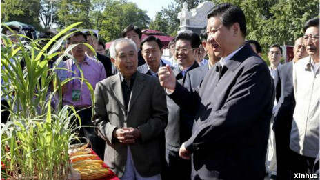 中國國家副主席習近平出席中國農業大學的全國科普日活動（15/09/2012）