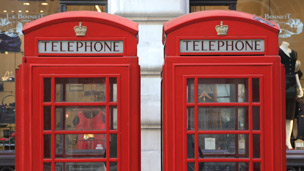 Red phone box