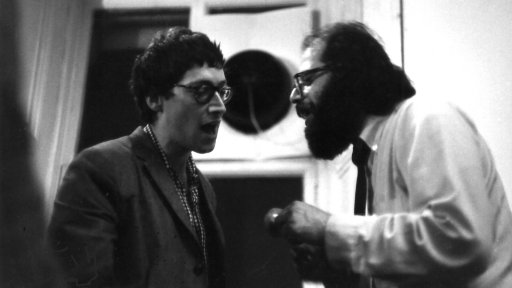 Michael Horovitz and Allen Ginsberg