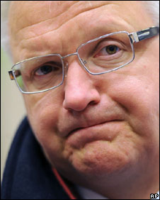 European Commissioner for the Economy Olli Rehn (archive image)