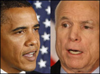 Obama e McCain