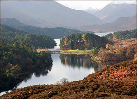 Glen Affric in Scotland.