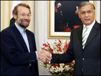 لاری جانی اور وزیر اعظم شوکت عزیز