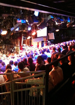 The audience at a recording of Coming of Age