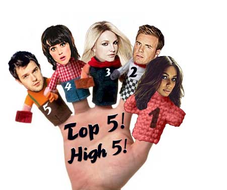 Top 5 High 5 - 8th December 2008
