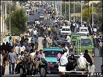 اردوگاه رفح در نزدیکی مرز غزه و مصر