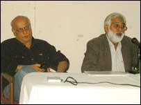 پیدل مارچ کا مقصد دونوں ملکوں کے عوام میں پیارے کے رشتے بڑھانا ہے