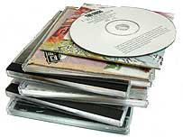 Stack of CDs