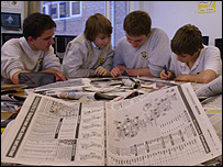 Filey pupils preparing for BBC News School Report Day