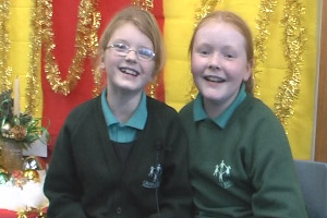 Abigail and Amelia discuss why they have so much fun at Christmas.