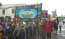 Children enjoy the celebrations