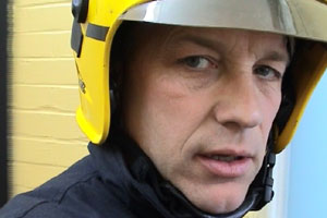 Paul is a part-time fire-fighter