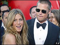 Jennifer Aniston e Brad Pitt