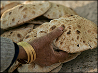 Ekmek alan bir Mısırlı