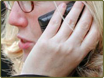 Using a mobile phone