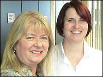 Sue Broome and Jacci Phillips